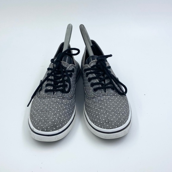 Vans poka dot gray authentic womens 6 - Picture 2 of 6